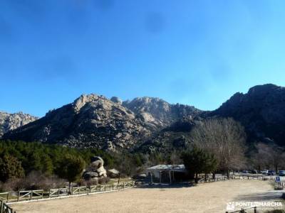 La Camorza-La Pedriza; montanas navafria piscinas naturales villareal de san carlos